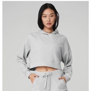 NWT | ALO | Muse Hoodie | Heather Grey | Small
